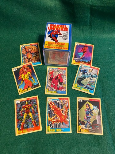 1991 Marvel Universe Series 2 COMPLETE BASE SET #1-162/No Holograms/ Impel