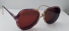 Vintage Boulevard Boutique 2005 Multicolor Oval Sunglasses Hong Kong FRAMES ONLY