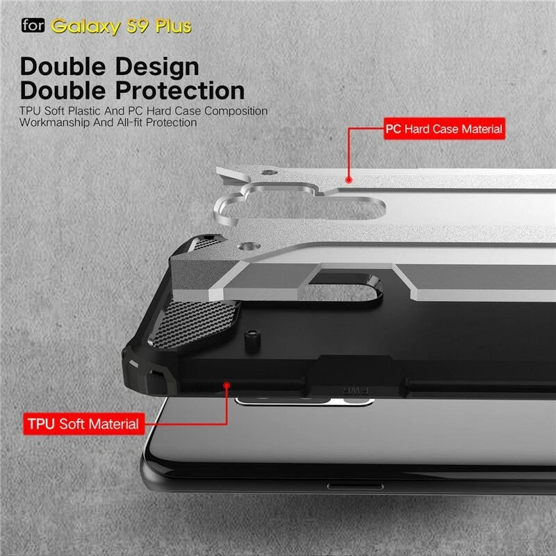 For Huawei P30 Lite / Pro Shockproof Slim Heavy Duty 360 Rugged Hard Case Cover - Image 2 of 4