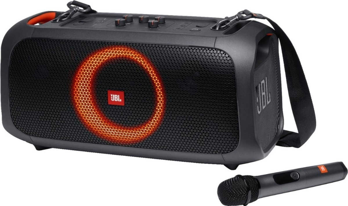 New JBL PartyBox On-The-Go Powerful Bass Boost Bluetooth