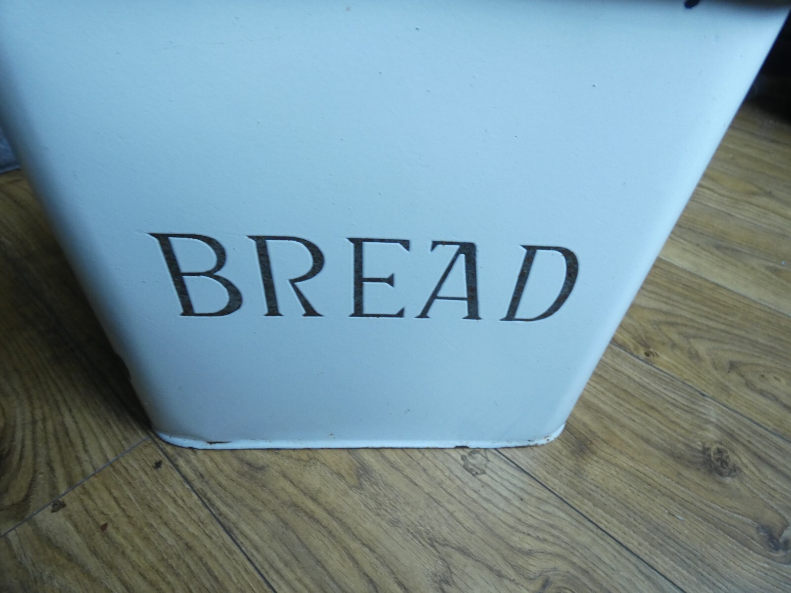 Vintage Enamel Bread Bin eBay