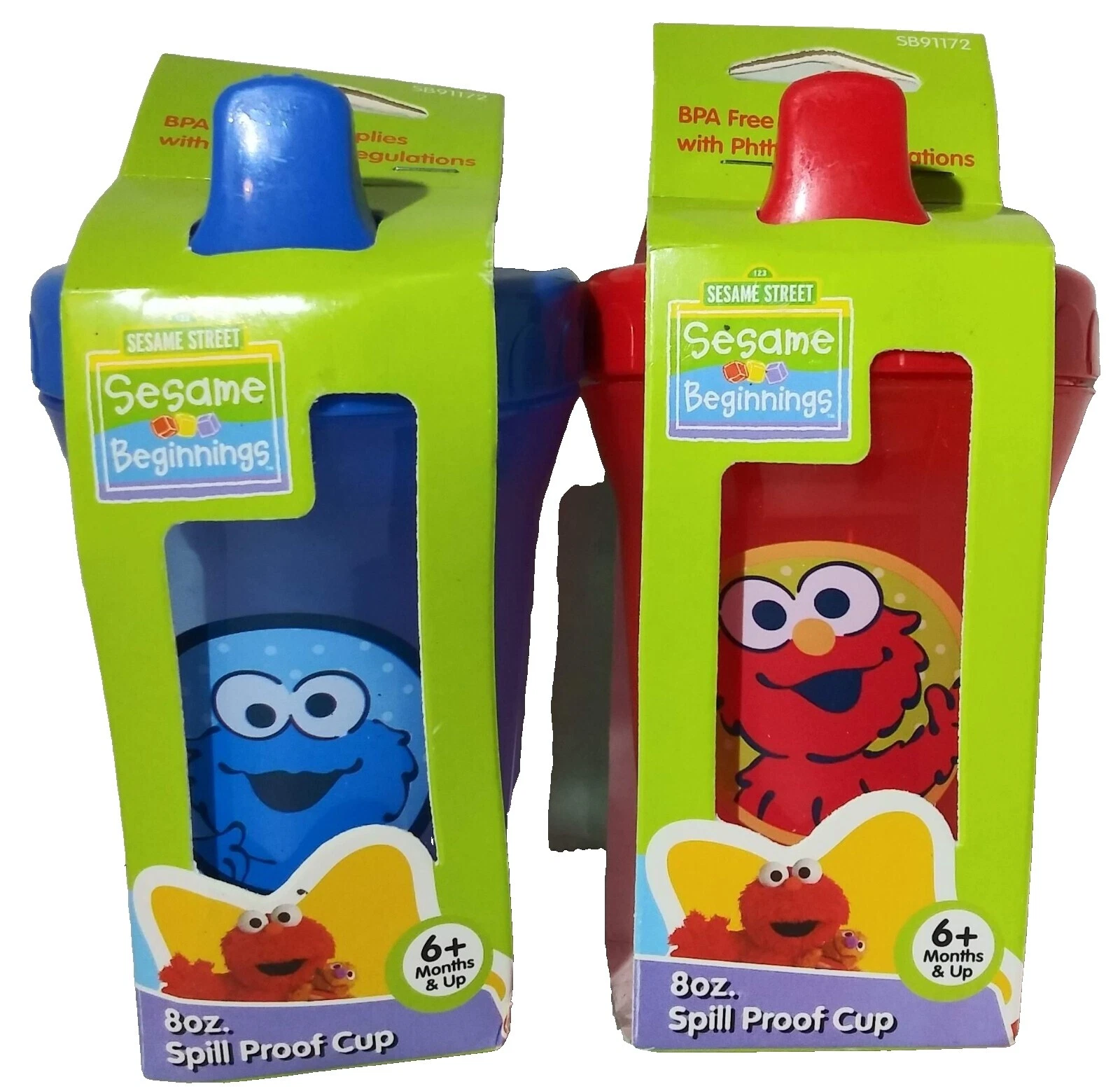 Sesame Street Baby Sippy Cups & Mugs