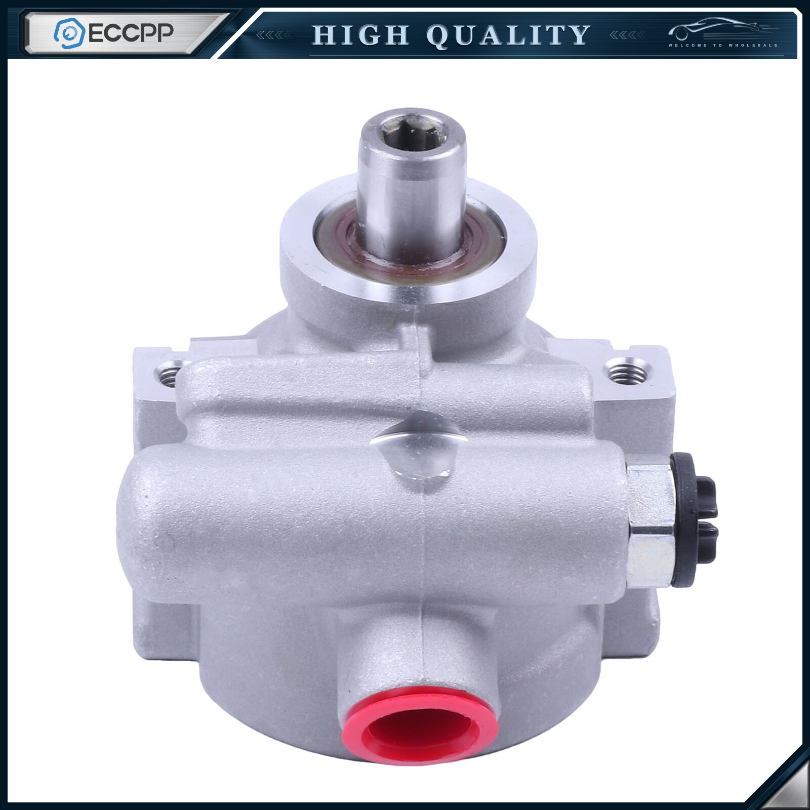 Power Steering Pump For Chevrolet Trailblazer GMC Envoy Isuzu Ascender 4.2L 5.3L