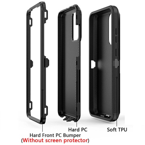For Samsung Galaxy A71 A52 A53 5G Case Shockproof Armor Cover+Screen Protector - Picture 7 of 17