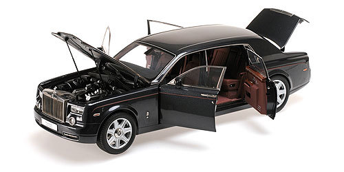 Kyosho Rolls Royce Phantom Extended Wheelbase DARKEST TUNGSTEN 1