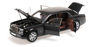 Kyosho Rolls Royce Phantom Extended Wheelbase DARKEST TUNGSTEN 1