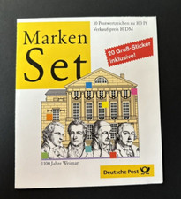 Bund 1999 MiNr. MH 38 H-arkusz 42 czysty ** - 1100 lat Weimaru