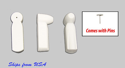 1000 pcs Beautiful EAS AM 58 Khz Fashion Boutique Elegant Slim tag + pin 
