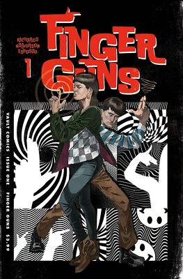 FINGER GUNS ISSUE 1 - FIRST 1st PRINT COVER B - VAULT COMICS