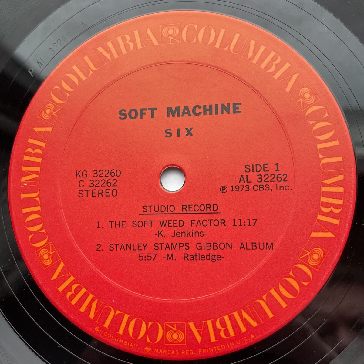 SOFT MACHINE 6 vinyl DOUBLE LP Columbia KG 32260 1973 RARE