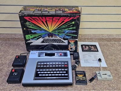 Magnavox Odyssey 2 Console Model 7600 w/ Manual, Box + Game Tested Works