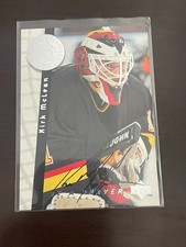1995-96 Upper Deck Be A Player AUTO #S200 Kirk McLean