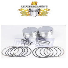 KB Cast Piston Set for 1987-1994 Harley Davidson FXLR Low Rider Custom - qs