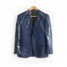 40 Pack Clear Plastic Garment Bags, 35.5" x 23.5", Clothes Covers for Hanging...