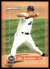 Al Leiter 2000 Fleer Impact #16 Mets MLB READ FREE SHIPPING AutographDen
