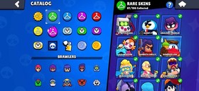 70K TROPHY/ 62 Max Brawler/50Hyper/ 100/100Brawler/7LEG/8Mithic/82 Epic/Starshel