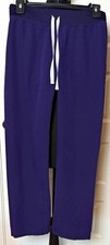 FIGS Livingston Basic Straight Scrub Pants XXS Petite Purple Technical Collectio