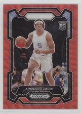 2024-25 Panini Prizm Draft Picks Red Wave Prizm Armando Bacot #79 1u6