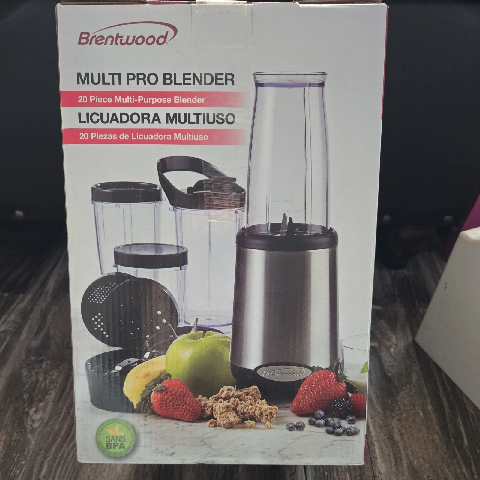 NEW 20-Pc. Brentwood Multi-Pro Blender Set