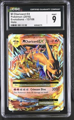 リザードン 2016 Charizad 2016 cgc9 CGC 9 MINT M Charizard EX 2016 Evolutions 13/108 Holo Pokemon Card