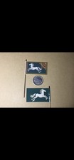 2x 28mm LOTR Lord Of The Rings Riders ROHAN Banner Flag Ready On Metal Flagpole