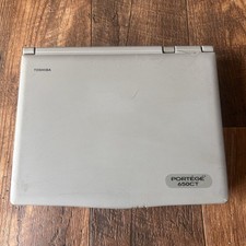 Toshiba Portege 650CT Vintage Laptop For Parts Untested