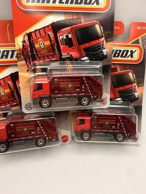 2025 Matchbox #99 RED GARBAGE KING Lot OF 3 | eBay