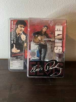 McFarlane Toys Elvis Presley '68 Comeback Special Figure w/ Diorama Base