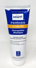 MG217 3% Psoriasis Therapeutic SHAMPOO 3% Coal Tar 8oz Exp 12/2026