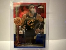 🔥2025/26 Topps Chrome NBA | Donovan Mitchell #69 | Red, White, Blue🔥