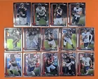 ??? 2025 TOPPS CHROME CHICAGO BEARS COMPLETE BASE TEAM SET (14 CARD LOT) ?