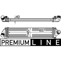 LadeluftküHler Mahle CI 394 000P FüR Ford Mondeo IV Turnier Galaxy II
