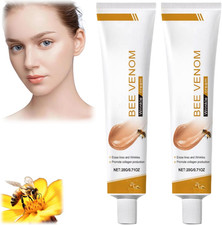 2PCS Bee Venom Wrinkle Removal Cream,Bee Venom Anti-Wrinkle Firming Multi-Purpos