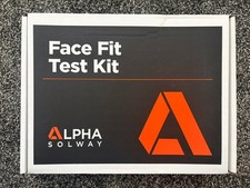 Alpha Solway Face Fit Test Kit   Brand new never used 