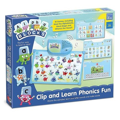 Alphablocks - Clip & Learn Phonics Fun, Kids Reading Activity Game