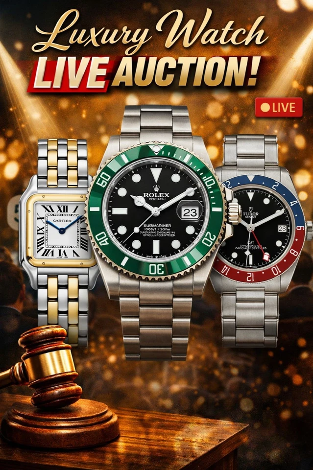 Watchtrader | Rolex, Cartier, Tudor, Tag Heuer & More | £1 Starts