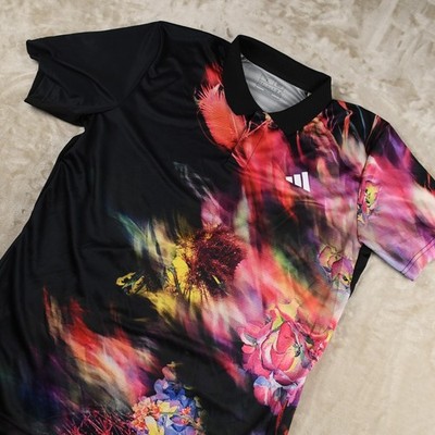 NWT Adidas Melbourne Tennis HEAT Ready FreeLift Polo Shirt Men's L