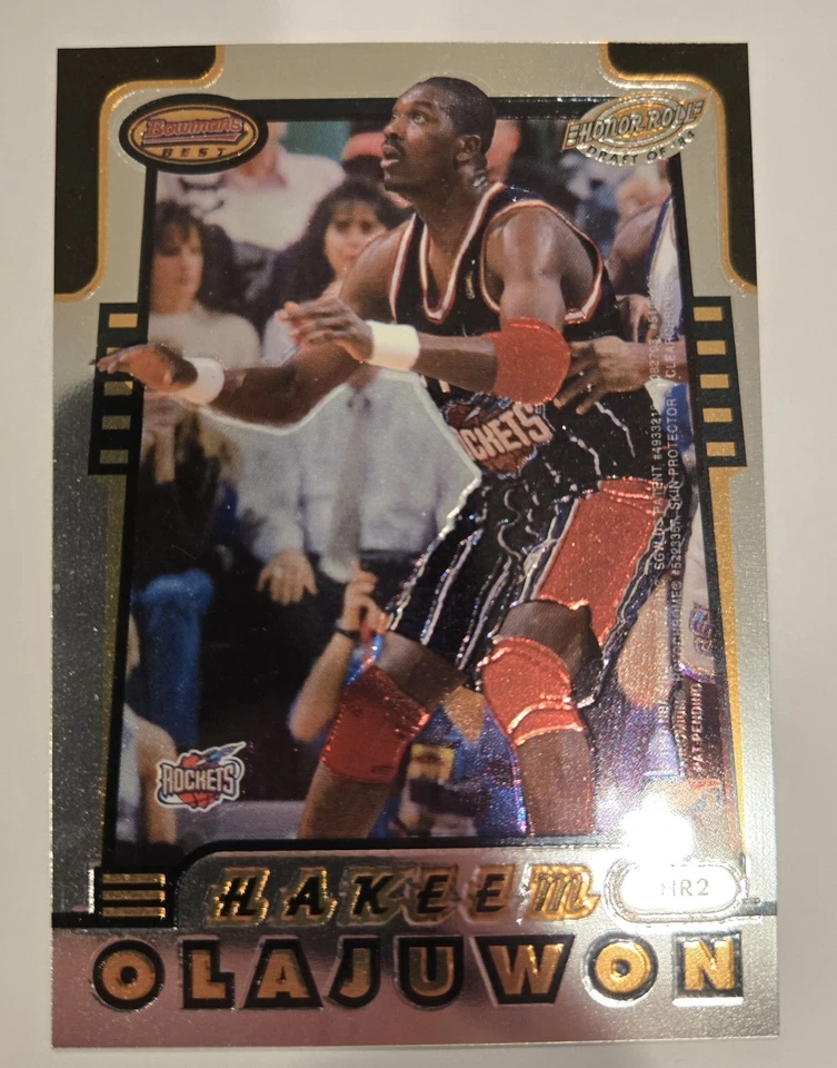 Bowman's Best Michael Jordan/Hakeem Olajuwon 1996 #HR2 Foto 2 de 2