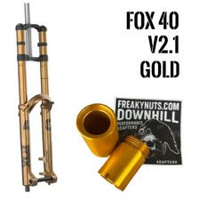 Fox 40 20mm x110mm Trasformazione Forcella a 15mm x110mm.  Adattatore V2 ORO, senza asse