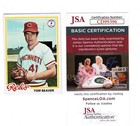Tom Seaver Signed 1978 Topps Card - JSA Authentic - HOF