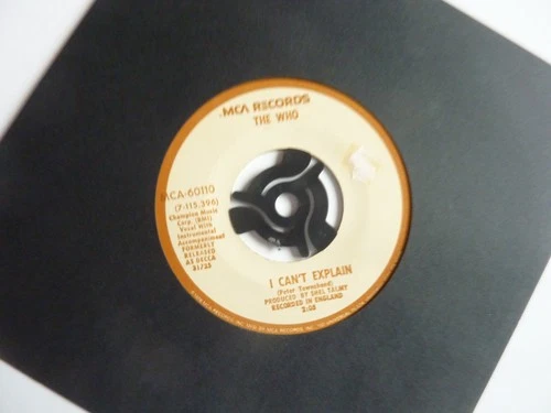 THE WHO I CAN'T EXPLAIN 7" SINGLE MCA-60110 USA