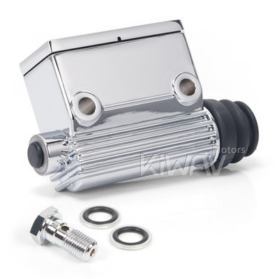 Rear master cylinder 3/4'' bore w/ banjo bolt fits Harley Fat Bob - FXEF-80 1979