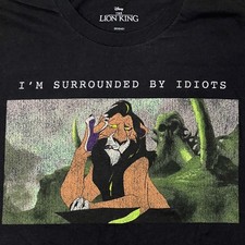 Disney The Lion King Scar Im Surrounded By Id...