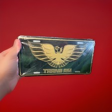 PLACA PONTIAC TRANS AM BIRD LOGO NUEVA SELLADA