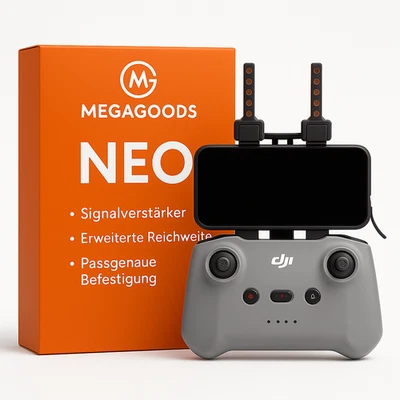 MAVURA Signalverstärker Yagi Antenne für DJI Mini 4K 3 3Pro Mavic 3 Air 2 2S DE.