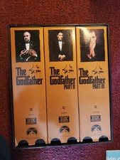 The Godfather Collection *VHS *Part 1 *Part 2 *Part 3 *6 tapes total *Paramount 