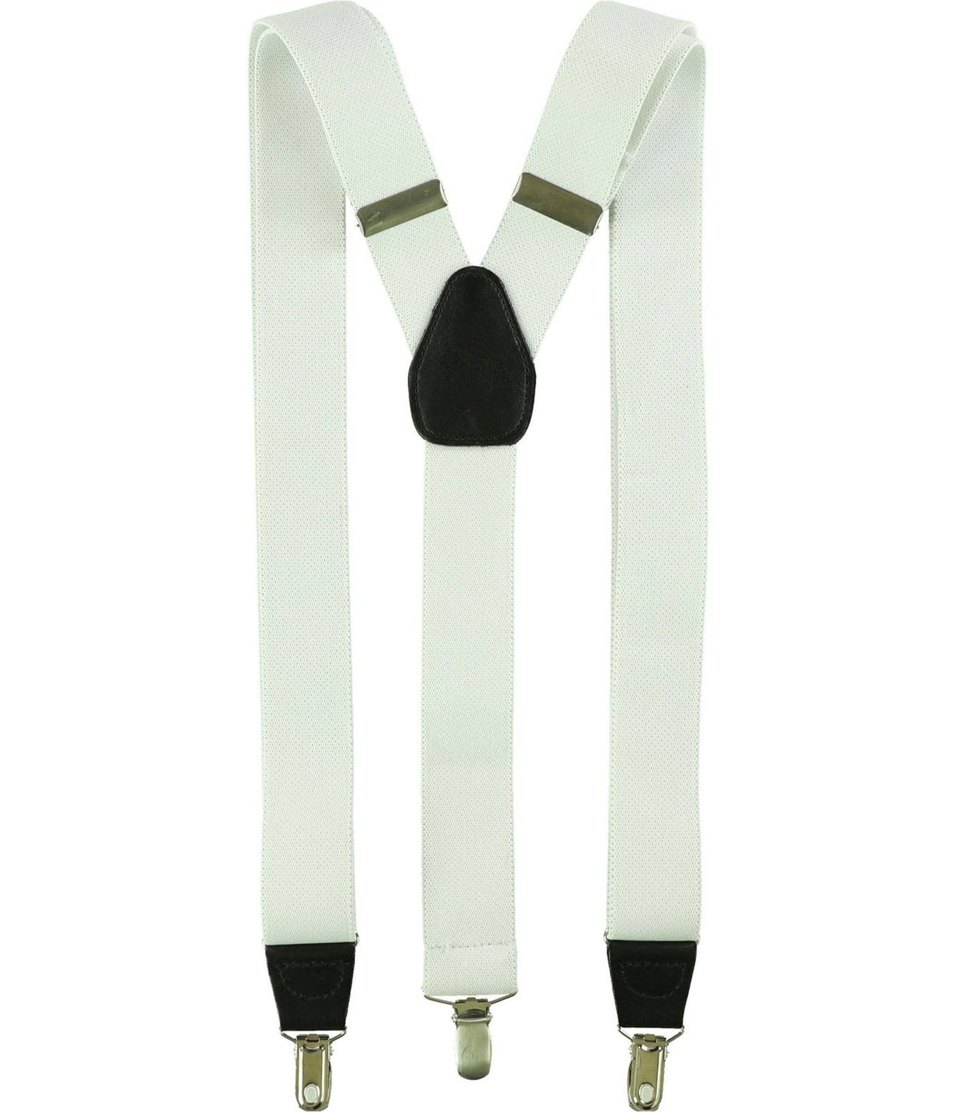 Мужские эластичные подтяжки средней длины Club Room белые Один размер 3490₽