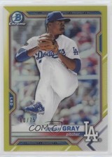 2021 Bowman Chrome Prospects Yellow Refractor 60/75 Josiah Gray #BCP-150 0jz3