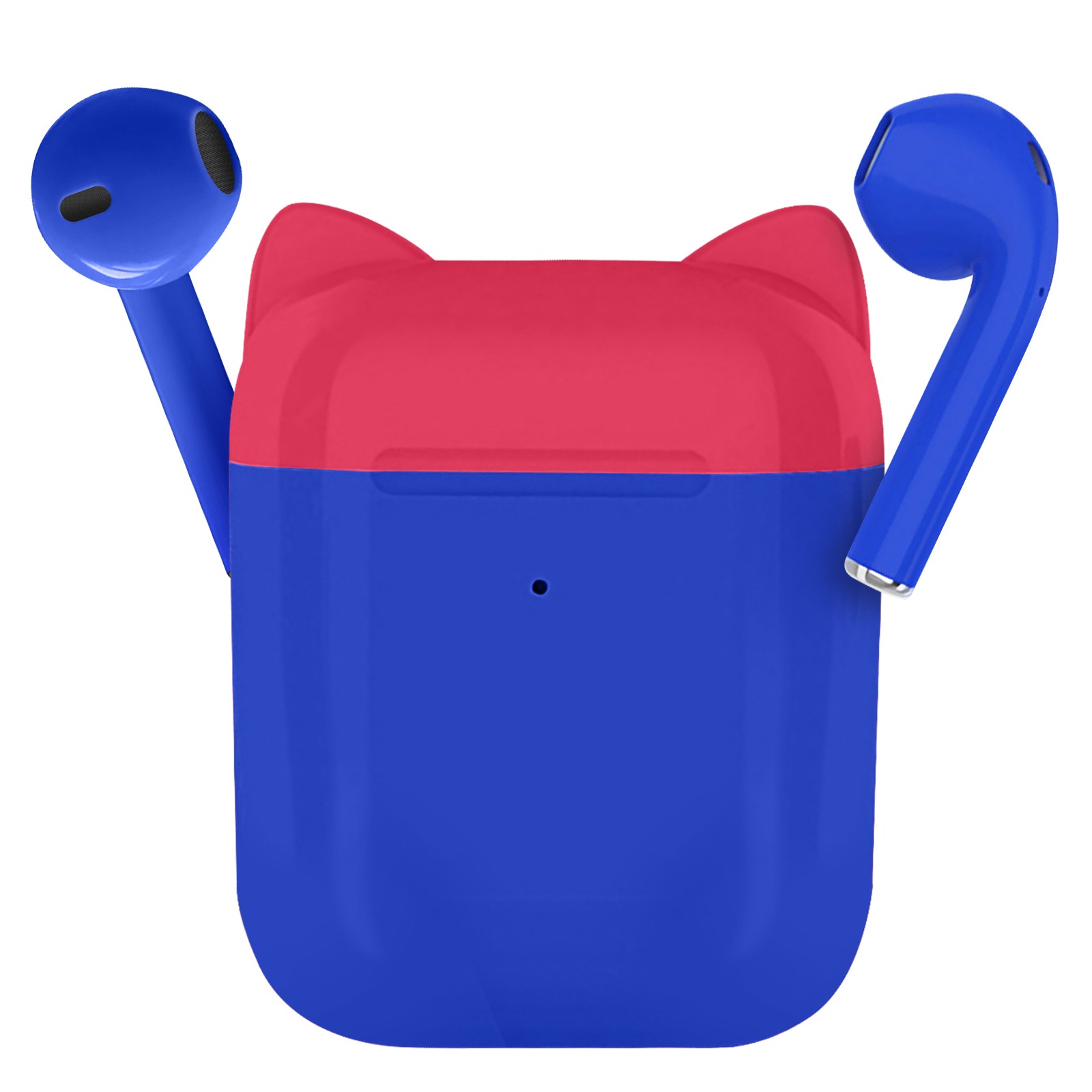 Écouteurs sans fil Bluetooth enfants Akashi bleu avec microphone intégré et arceau réglable