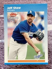 2002 Fleer Platinum Jeff Shaw #187 Los Angeles Dodgers